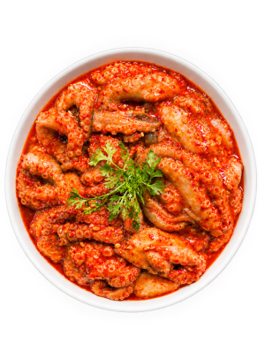 Bạch tuột sốt Hàn Quốc